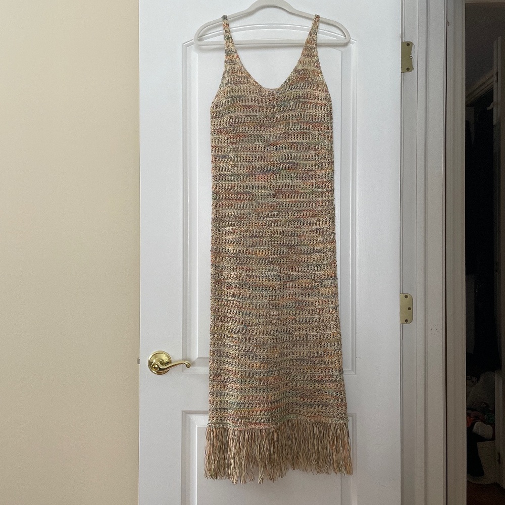 Zara Knit Flapper Dress